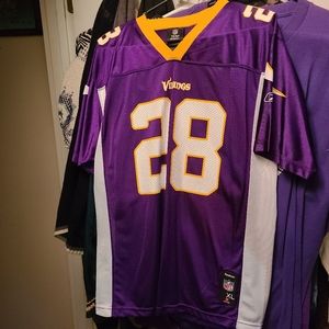 Adrian Peterson Minnesota Vikings Jersey Women's XL